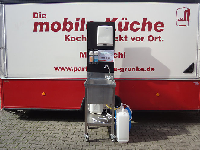 Mobiles Handwaschbecken / Hygienestation